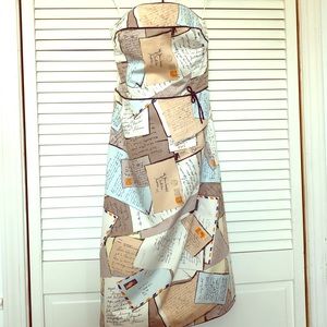 Jcrew postcard strapless dress 0